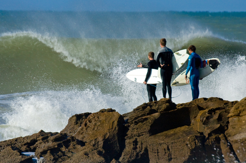 big day at anchor point on surf holiday to morocco