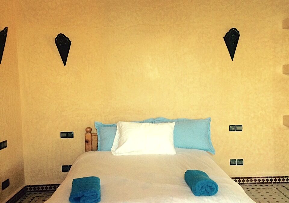 View of bouad_bedroom_penthouse_aparmtent_morocco - Surf Berbere