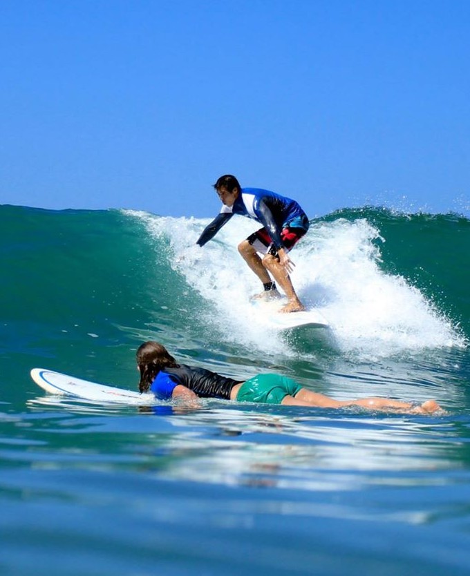 beginner surf lessons in taghazout