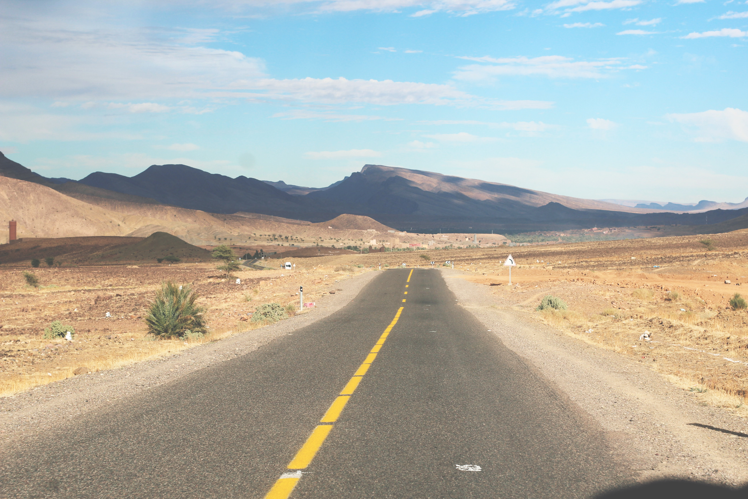 road to the desert on surf instructor course