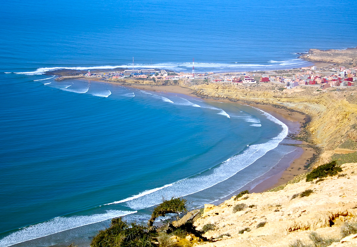 immesouane bay surf spot morocco