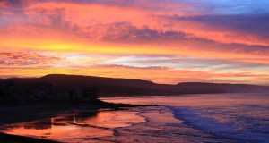 terrace sunset in taghazout with surf berbere taghazout surf camp