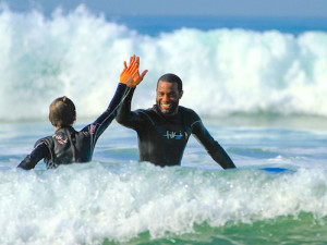amazing time learning to become a surf instructor in taghazout with surf berbere isa level 1