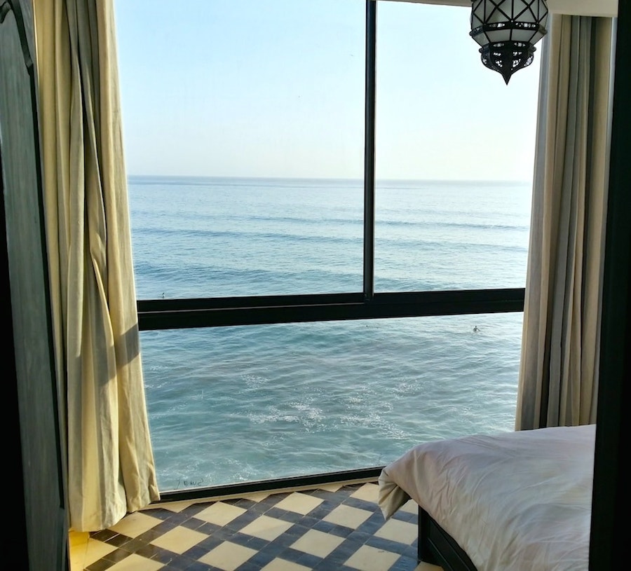 bouad 3 bed apartment taghazout  rental bedroom
