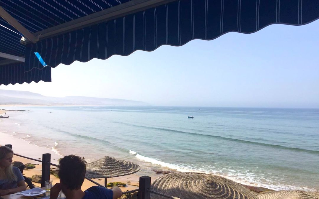 cafe hash point taghazout ocean views