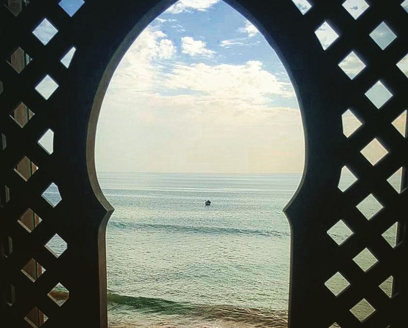 surf berbere office view in taghazout of fisherman