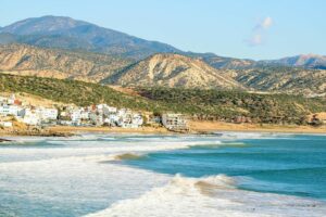 taghazout from la source surf berbere photo